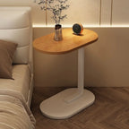 Mesa Lateral Portátil | Ferro e MDF para Sala e Quarto