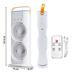 Mini Climatizador de Ar Portátil 3 em 1 USB Silencioso