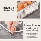 Organizador Hermético com 4 Divisórias