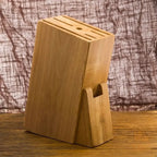 Suporte Organizador de Facas em Bambu Natural