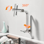 Torneira Soft Inox 4 Jatos Rotativa 360° Cromada