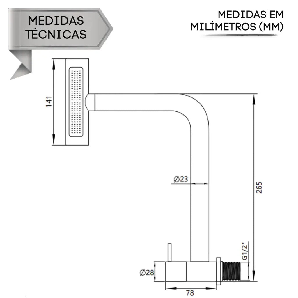 Torneira Soft Inox 4 Jatos Rotativa 360° Dourada