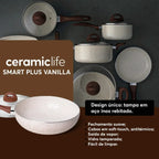 Kit 9 Unidades Panelas Ceramic Brinox